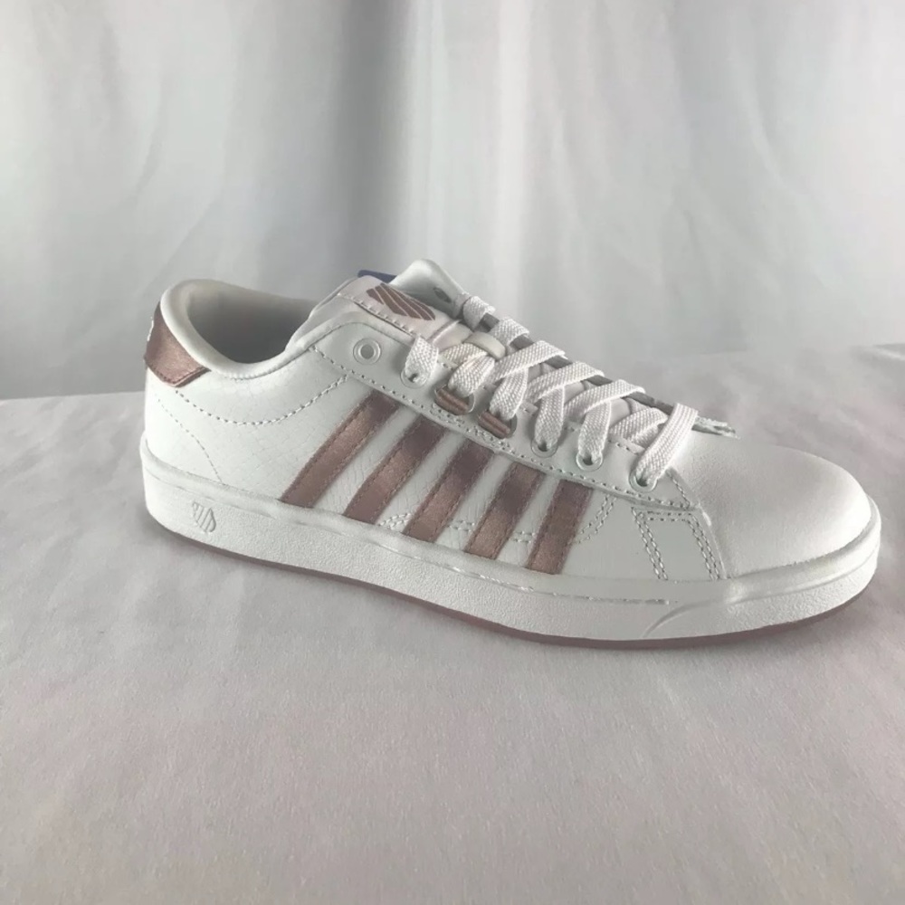 K Swiss Hokey Memory Foam Sneakers Pink White SZ 6